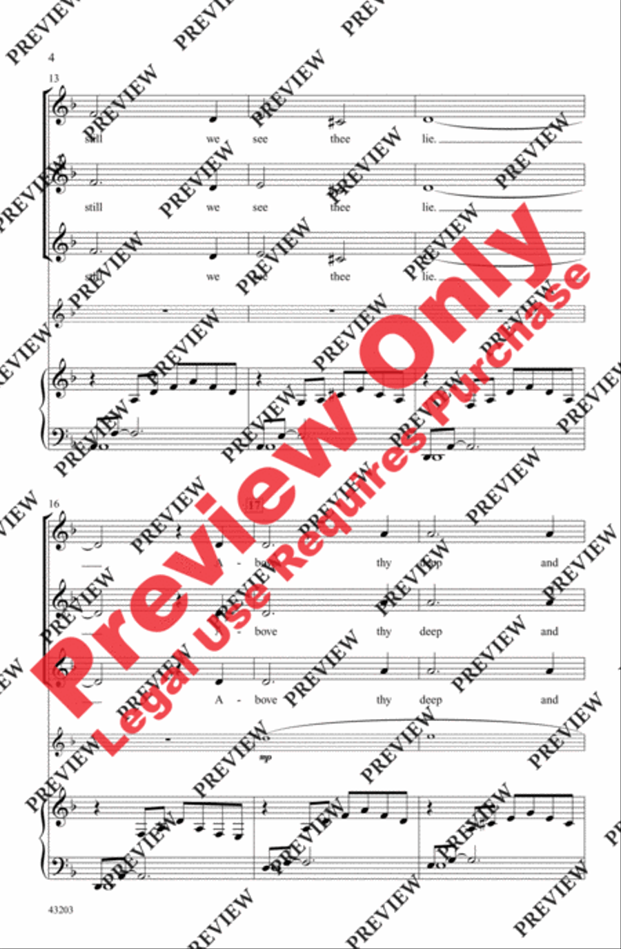 Prelude to Bethlehem Women's Choir scores gallery preview page 4