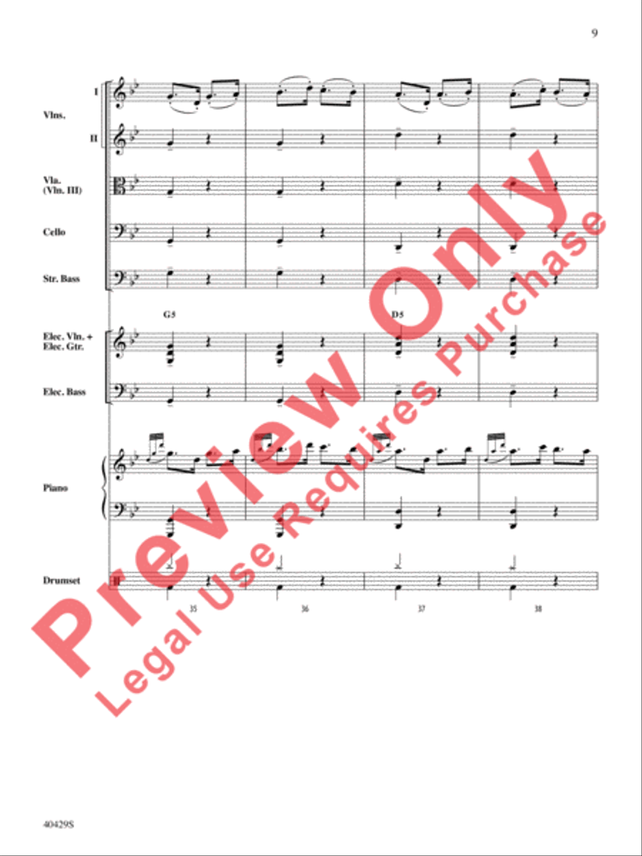 Wish Liszt Wish Liszt String Orchestra scores gallery preview page 10