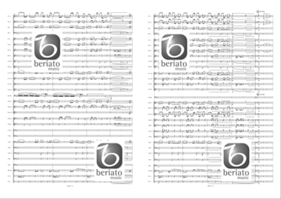 Bliss Concert Band scores gallery preview page 18