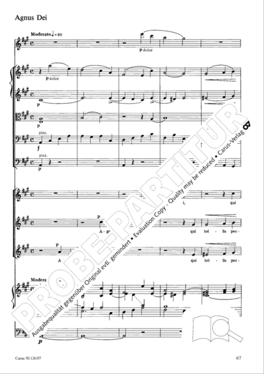 Mass in A major Mass in A major SSA scores gallery preview page 80
