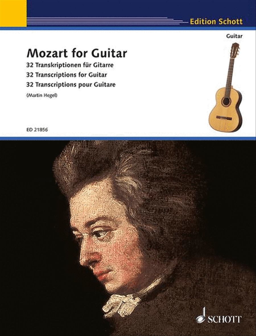 Mozart for Guitar Mozart for Guitar Classical Guitar scores gallery preview page 1