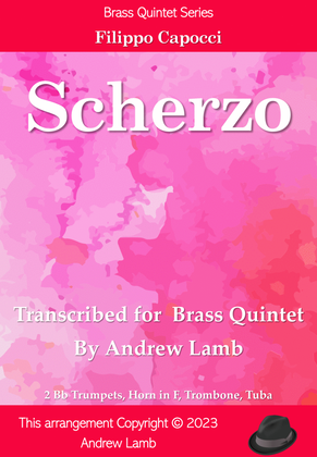 Book cover for Scherzo for Brass Quintet