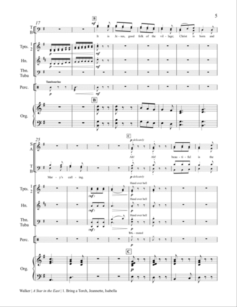 A Star in the East Choir scores gallery preview page 5