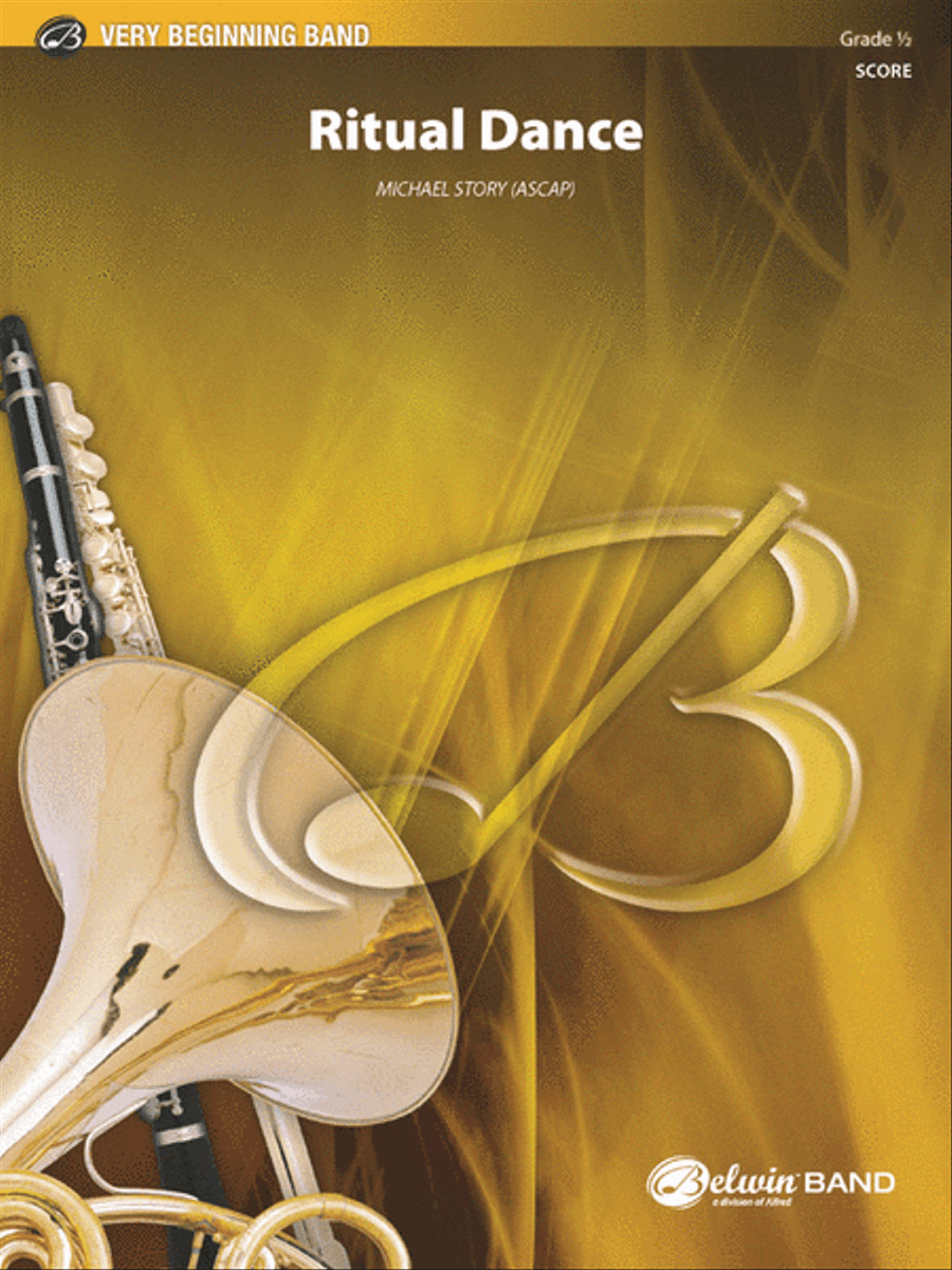 Ritual Dance Concert Band scores gallery preview page 1