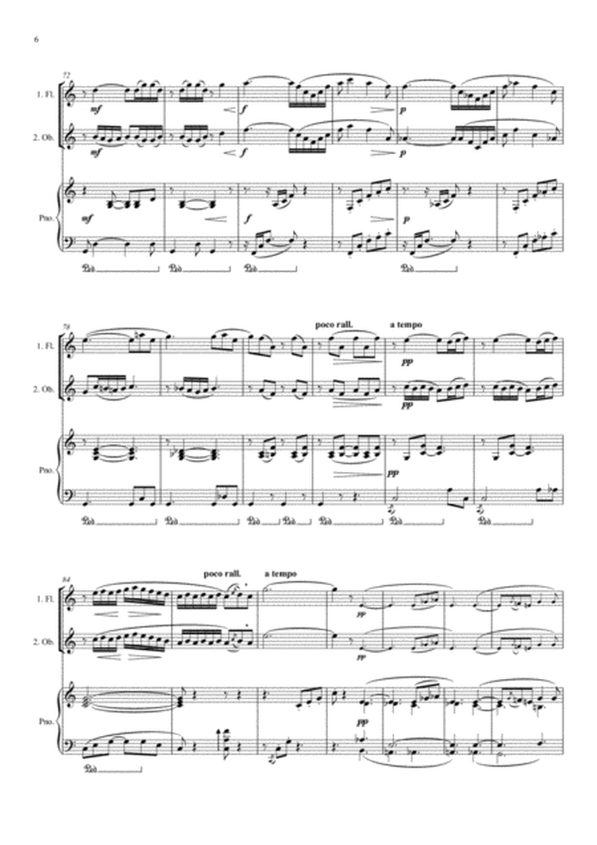 Flower Duet for Concert Pitch Duet (treble clef) & Intermediate Piano image number null
