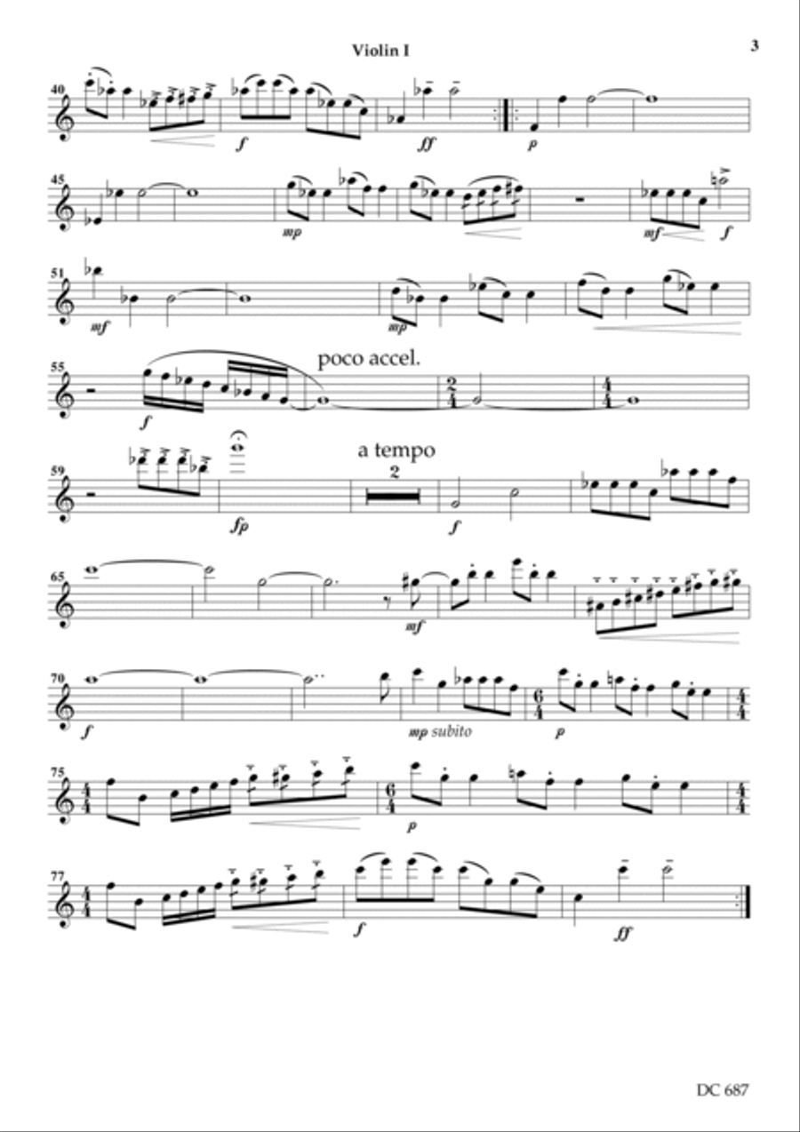 STRING QUINTET (parts) String Quintet scores gallery preview page 2
