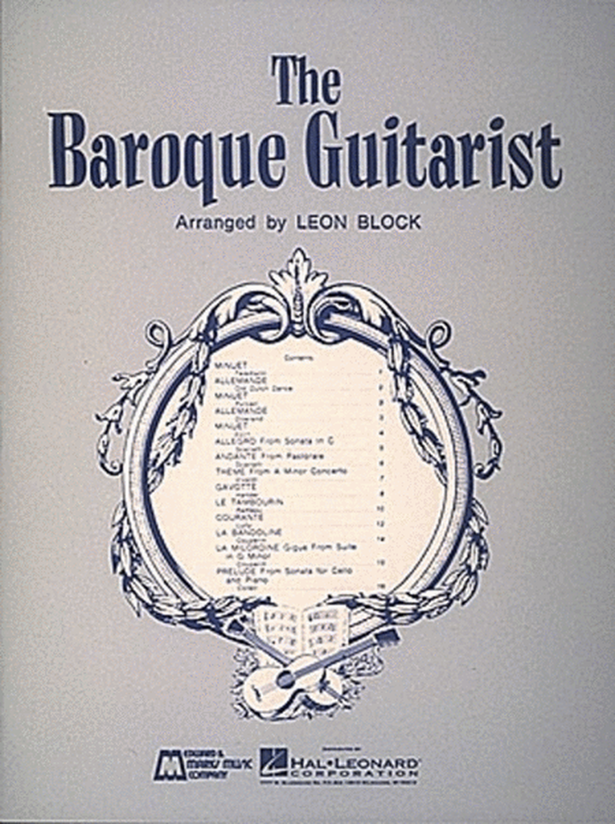 Baroque Guitarist Guitar