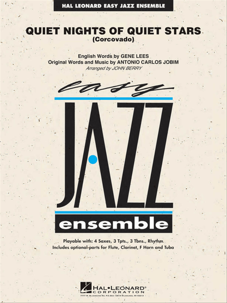 Quiet Nights of Quiet Stars (Corcovado) Jazz Ensemble scores gallery preview page 1