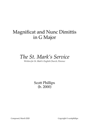 Magnificat and Nunc Dimittis - The St. Mark's Service