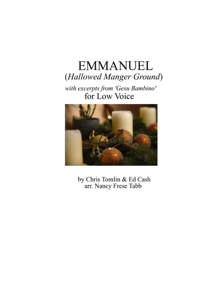 Emmanuel (hallowed Manger Ground) image number null
