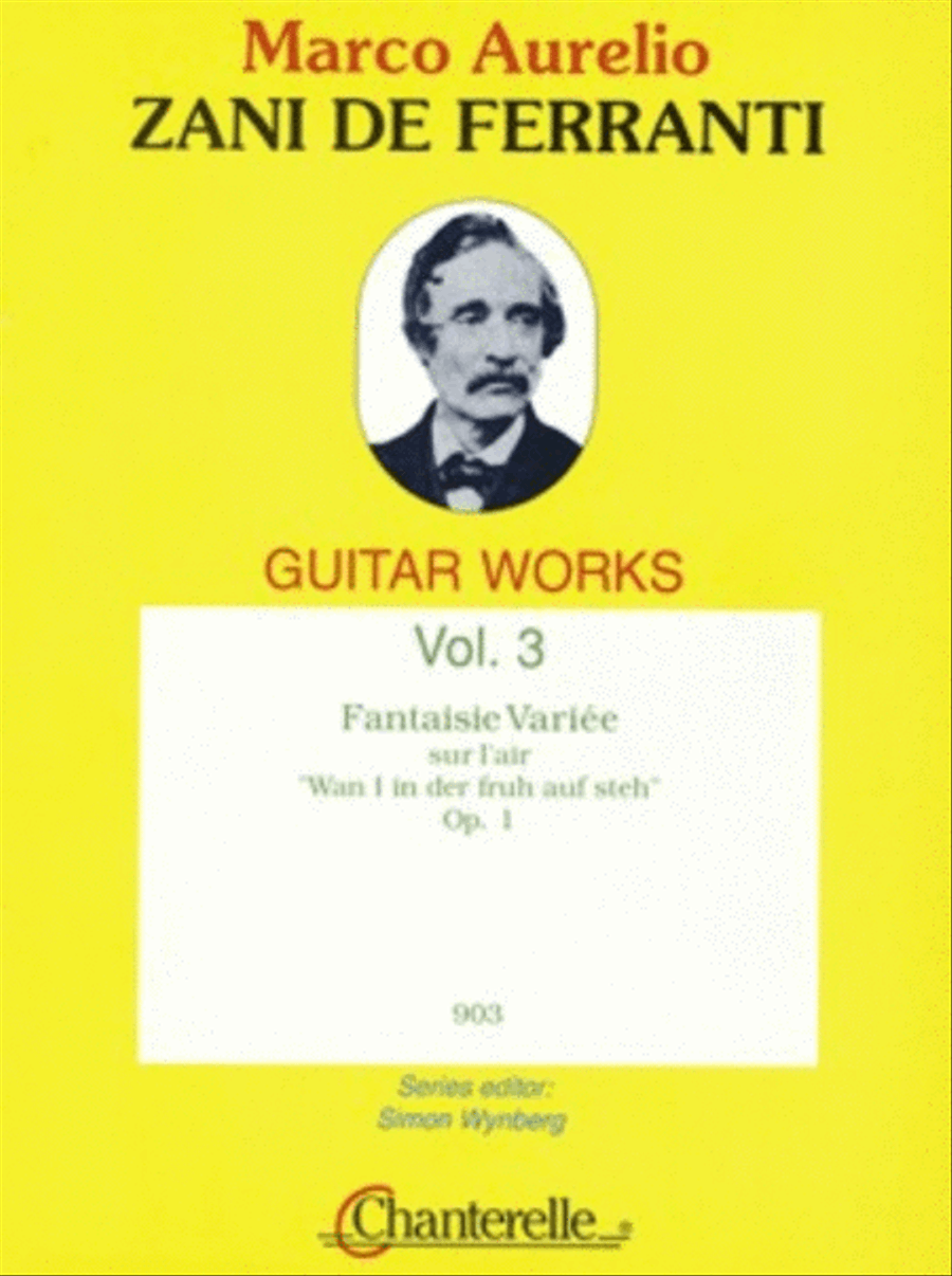 Fantaisie Variee Op. 1 Band 3 Classical Guitar scores gallery preview page 1