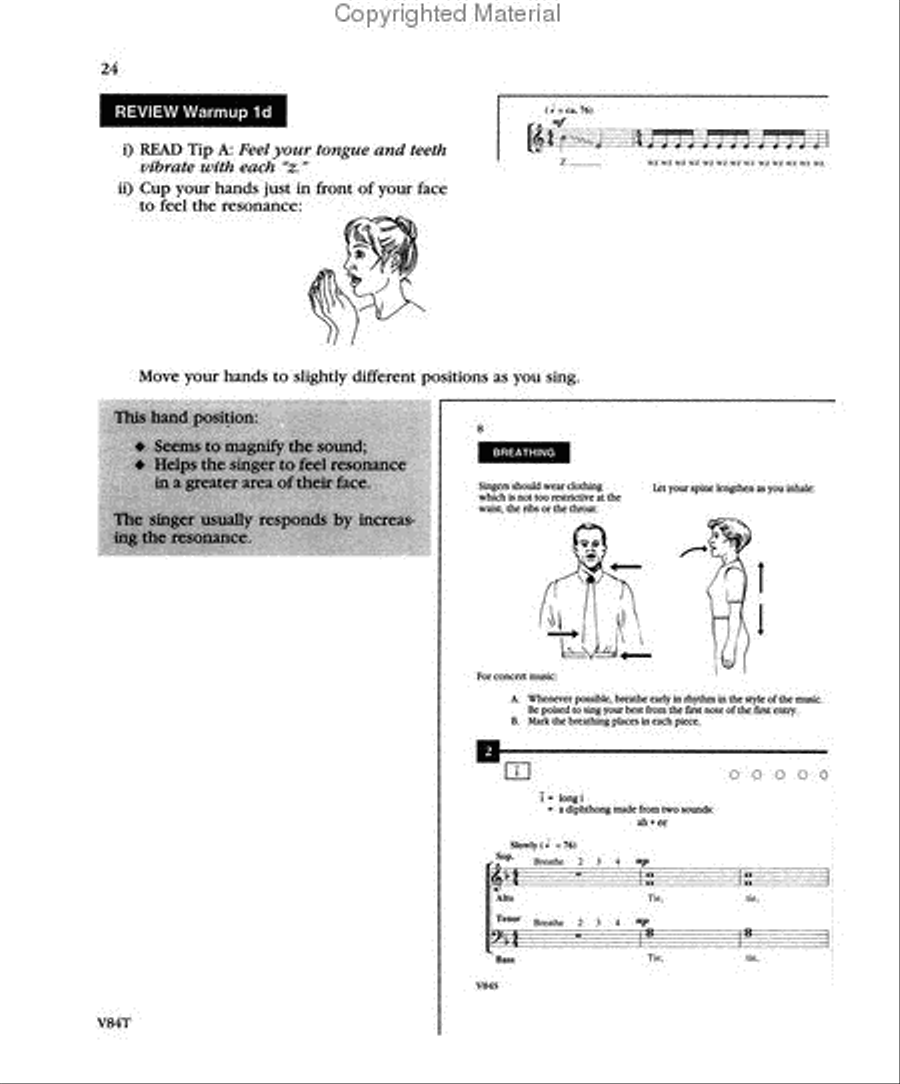 Successful Warmups, Book 2 - Conductor's Edition Choir scores gallery preview page 3