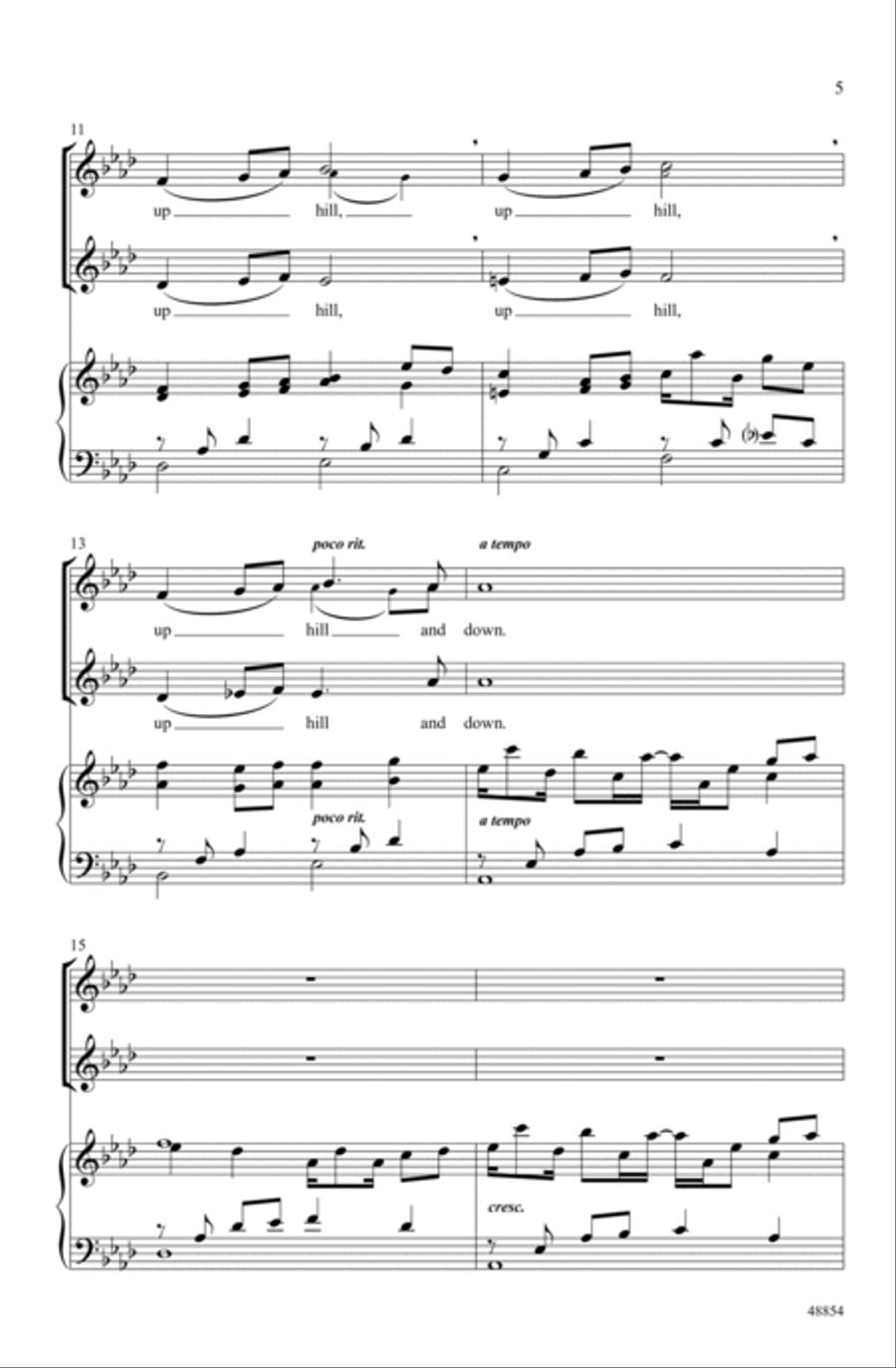 Velvet Shoes Velvet Shoes Choir scores gallery preview page 3