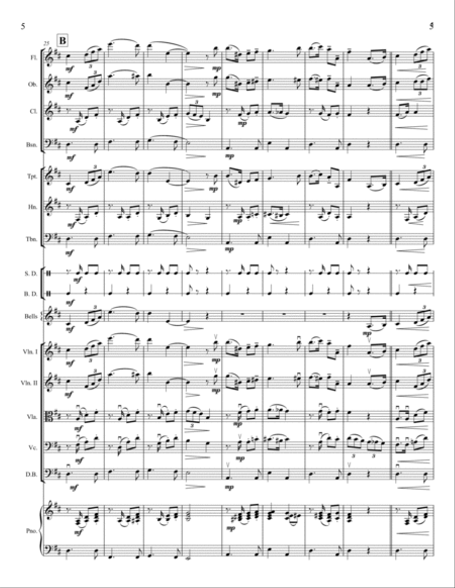 Estrellita, arranged for Chamber Orchestra Chamber Orchestra scores gallery preview page 5