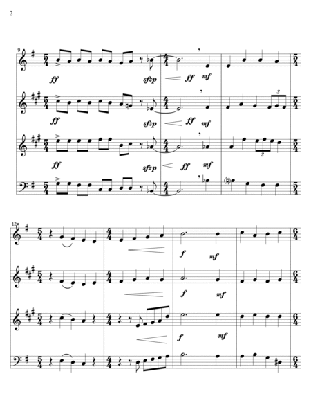 Fantasia on God Rest You Merry - Woodwind Quartet image number null