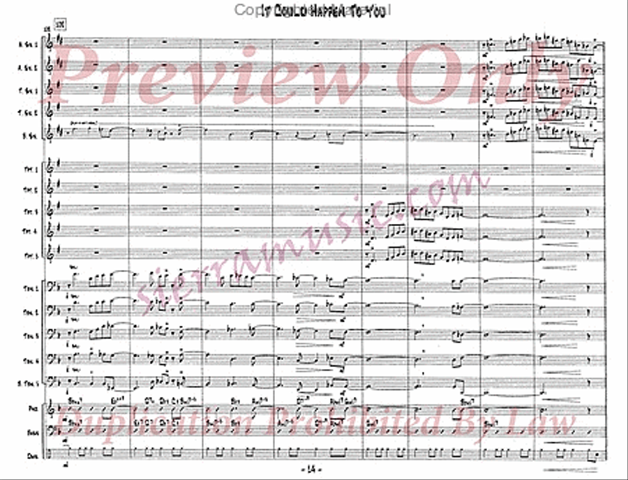 It Could Happen to You Jazz Ensemble scores gallery preview page 15
