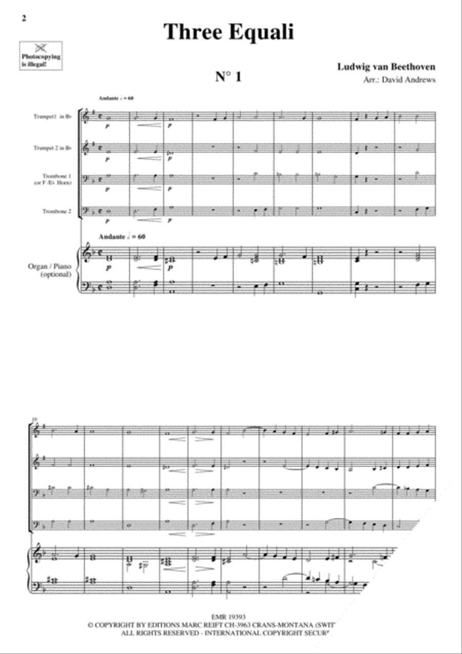 Three Equali Brass Ensemble scores gallery preview page 3