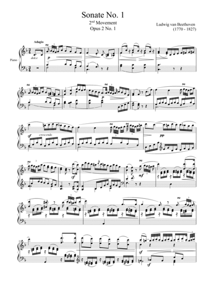 Beethoven Sonata No.1 image number null