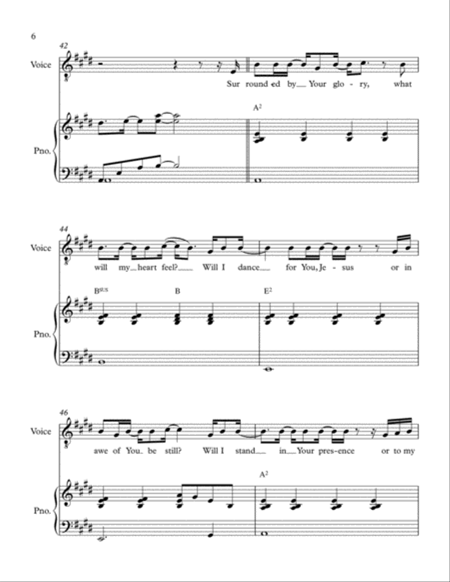 I Can Only Imagine Small Ensemble scores gallery preview page 6