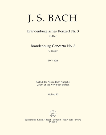 Third Brandenburg Concerto
