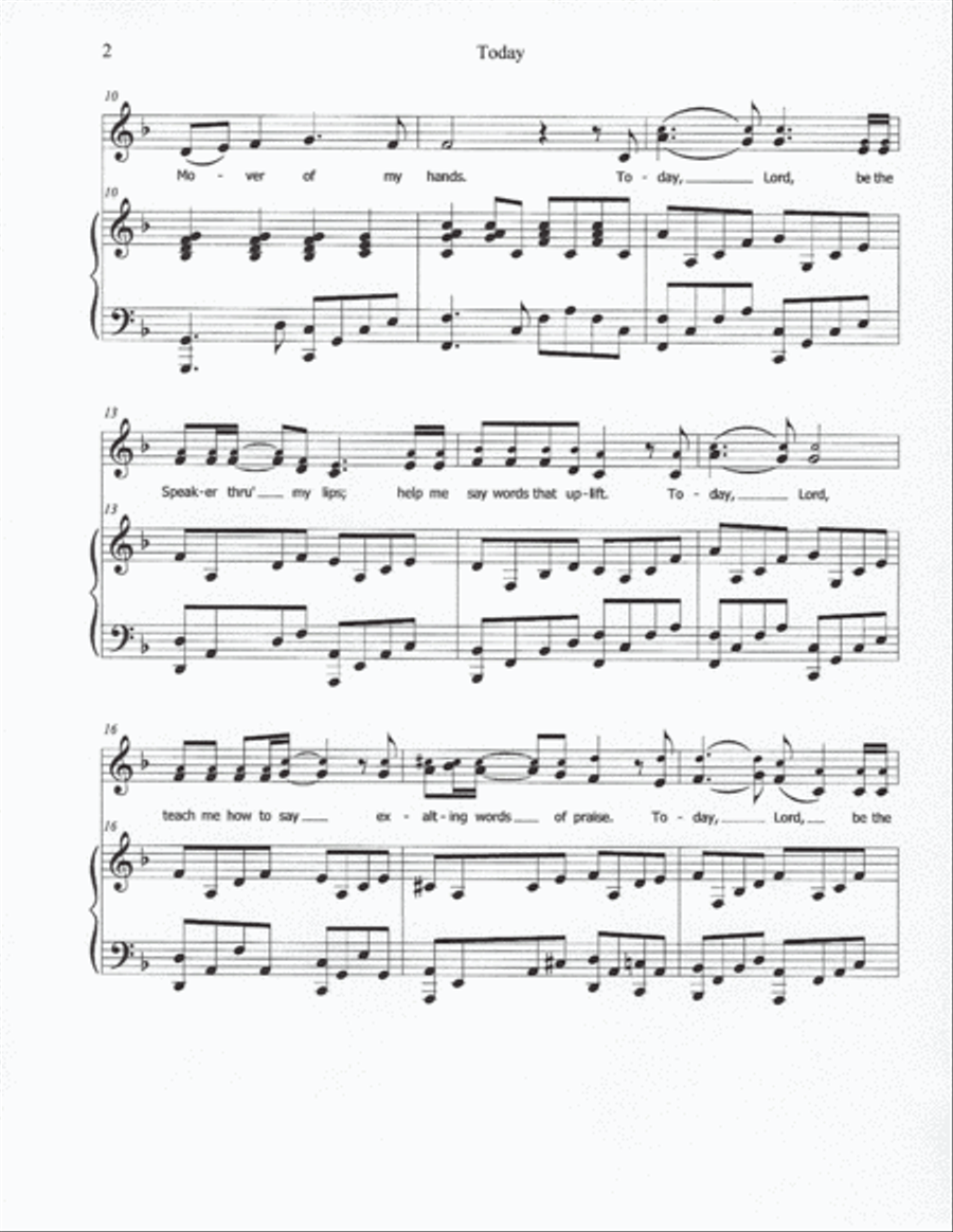 Today Voice scores gallery preview page 2