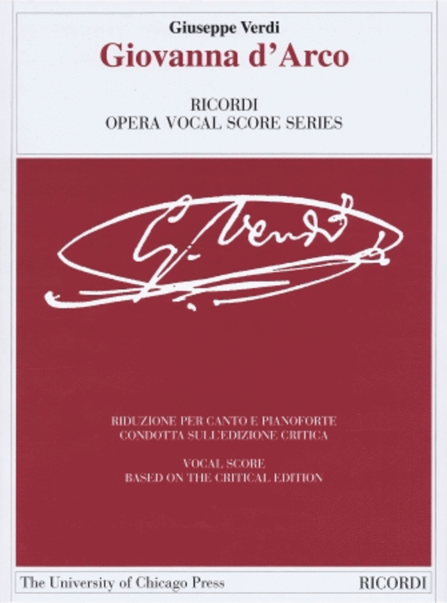Giovanna d'Arco Voice scores gallery preview page 1