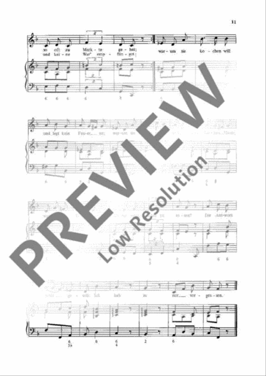 Die vergessene Phillis Voice Solo scores gallery preview page 3