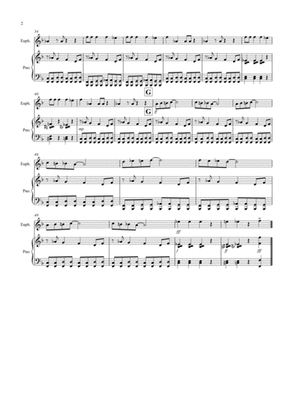 Burnie's Blues for Euphonium and Piano image number null