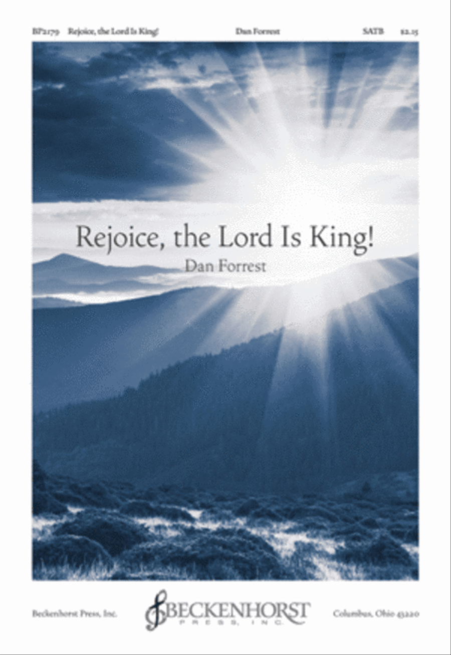 Rejoice, the Lord Is King! - Forrest - SATB 4-Part scores gallery preview page 1