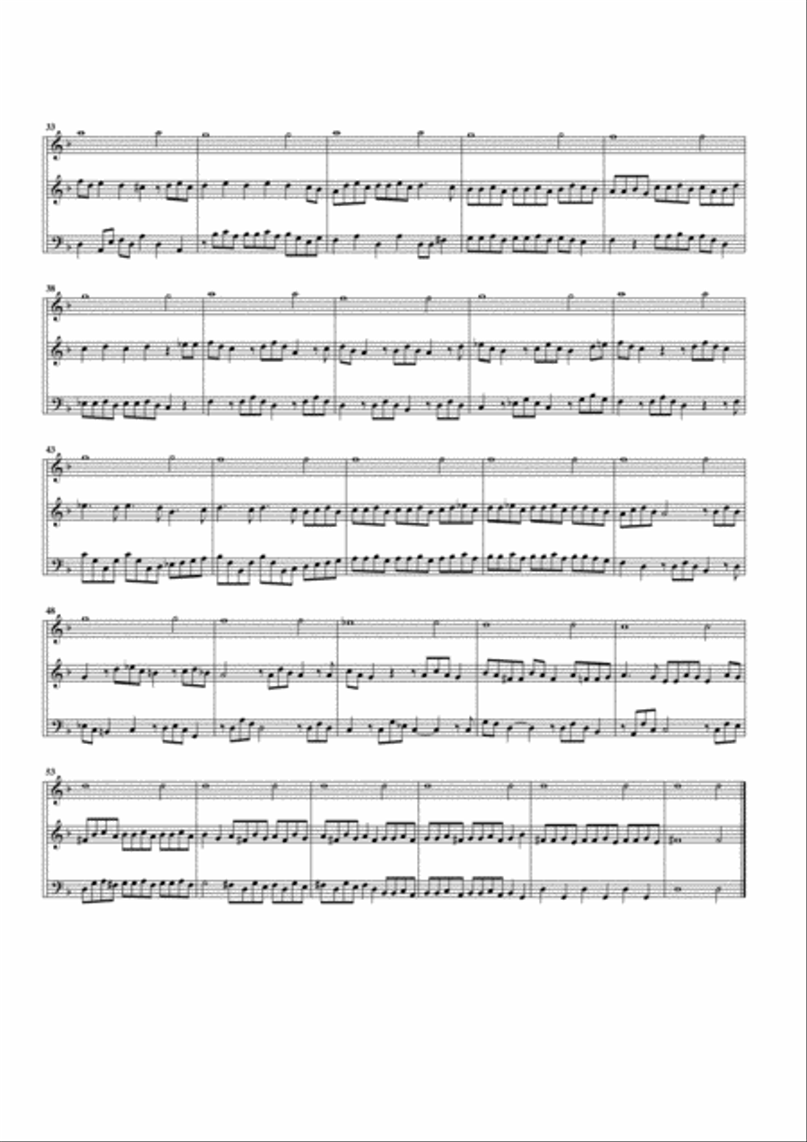 In Nomine a3 (arrangement for 3 recorders) Recorder scores gallery preview page 2