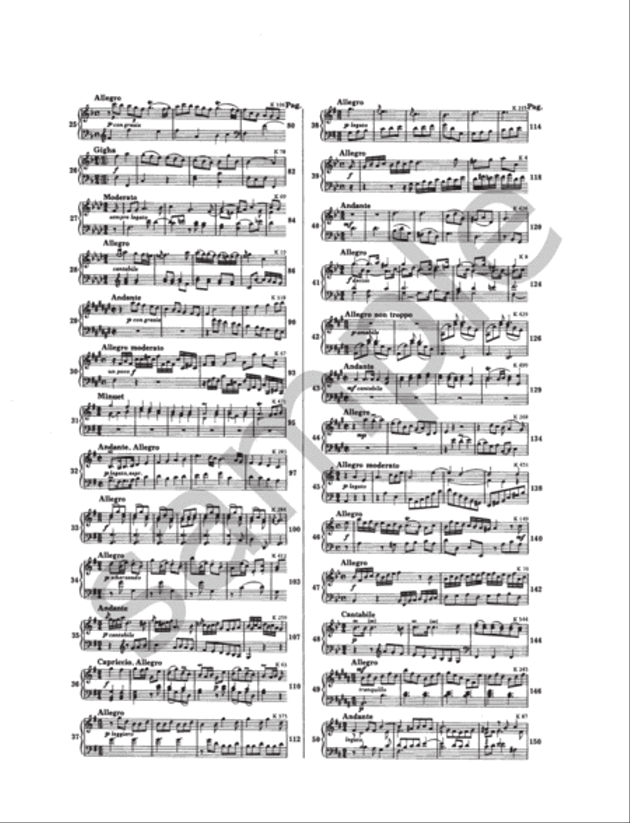 Piano Sonatas in 3 volumes - Volume 1 Harpsichord scores gallery preview page 4