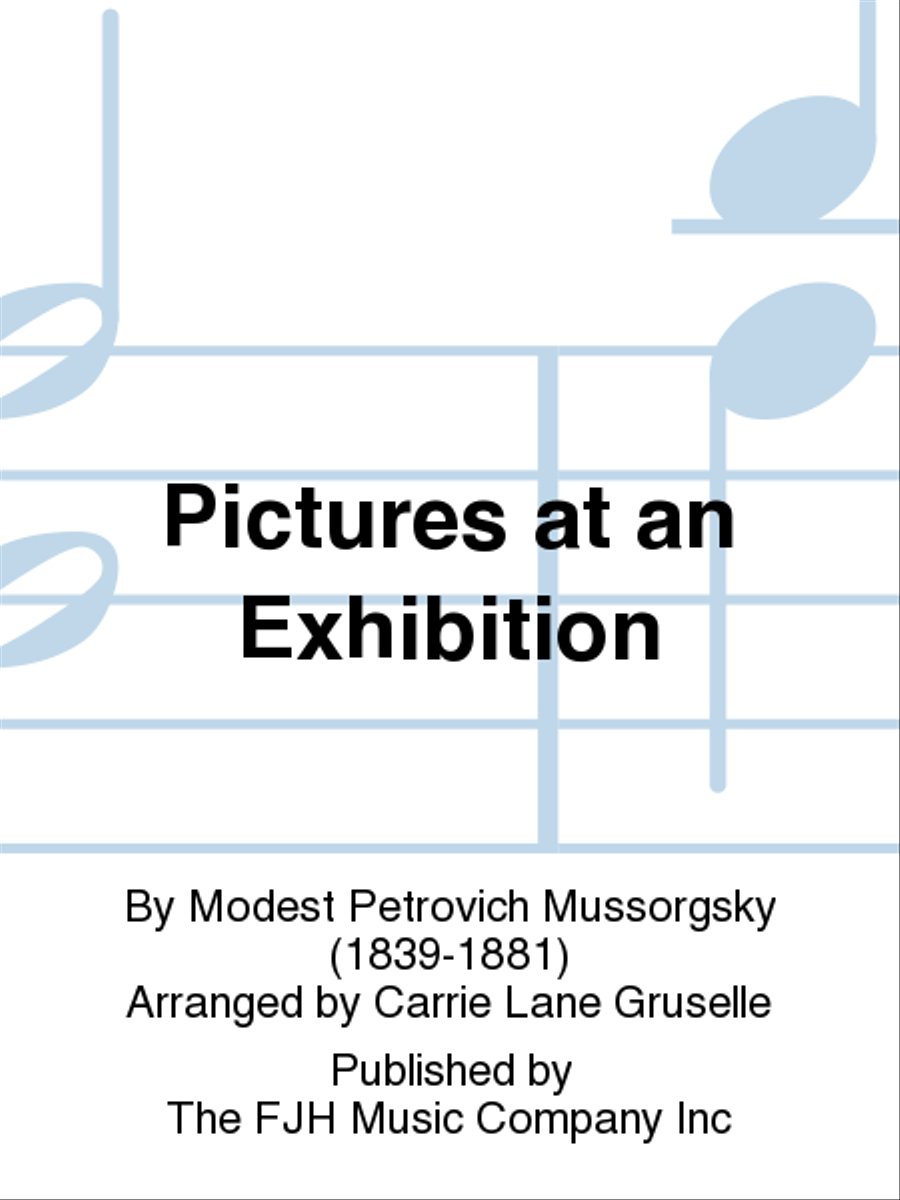 Pictures at an Exhibition String Orchestra scores gallery preview page 1