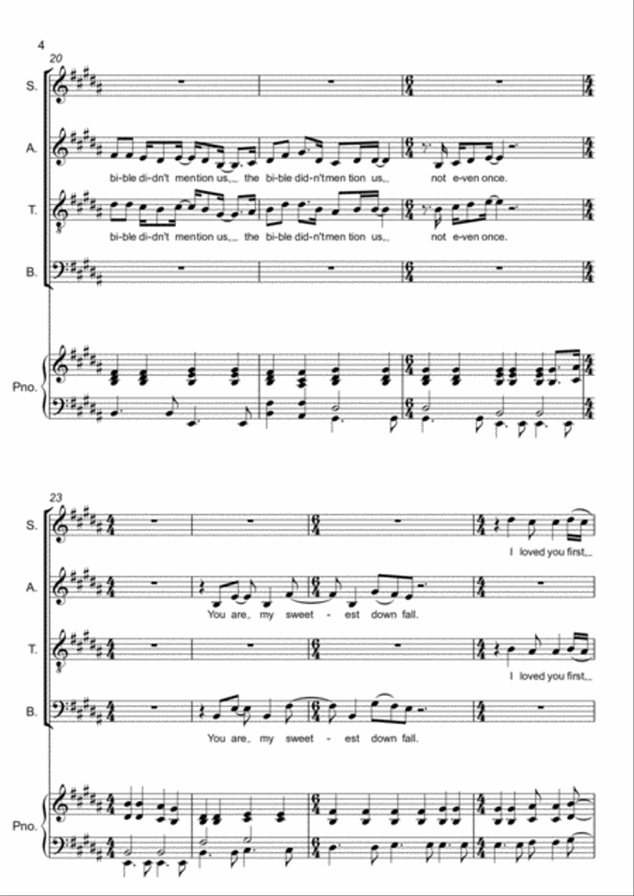 Samson Samson 4-Part scores gallery preview page 4