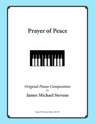 Book cover for Prayer of Peace