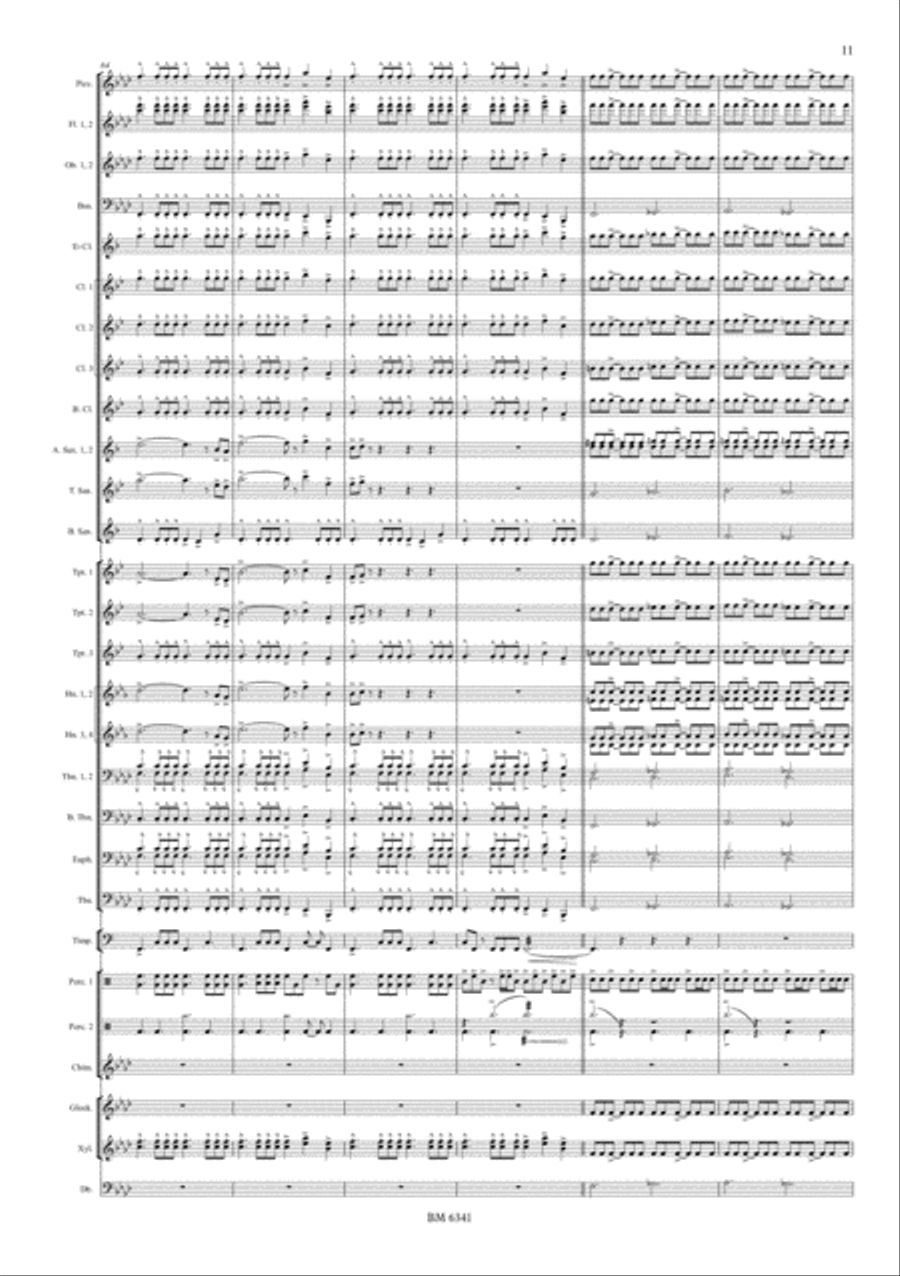 26000000 for Wind Band Concert Band scores gallery preview page 12
