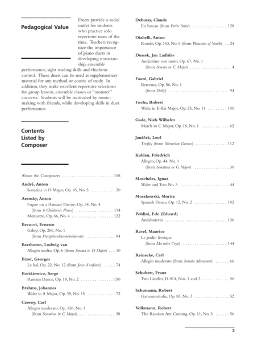 Essential Keyboard Duets, Volume 2 Small Ensemble scores gallery preview page 2