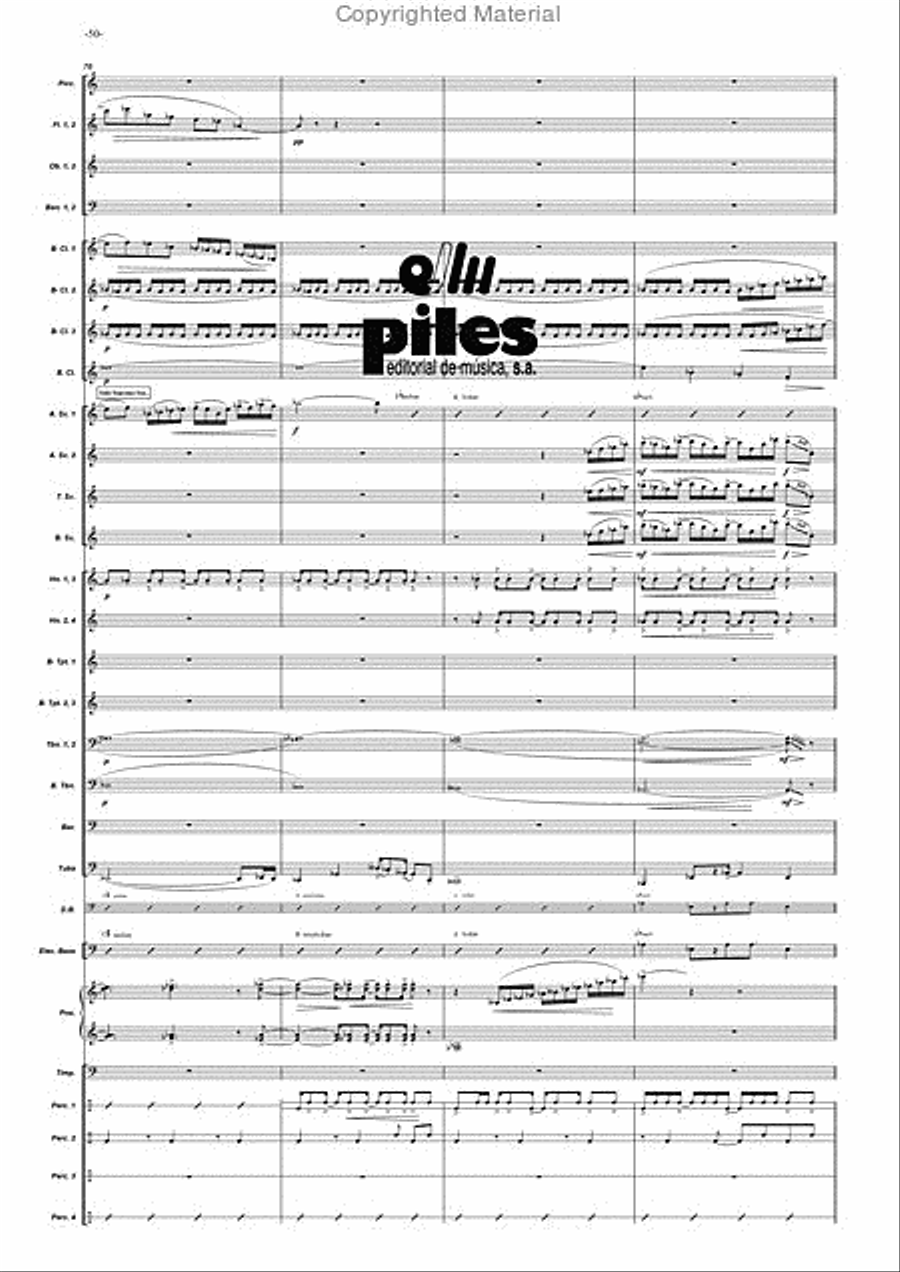 Duende Duende Concert Band scores gallery preview page 51