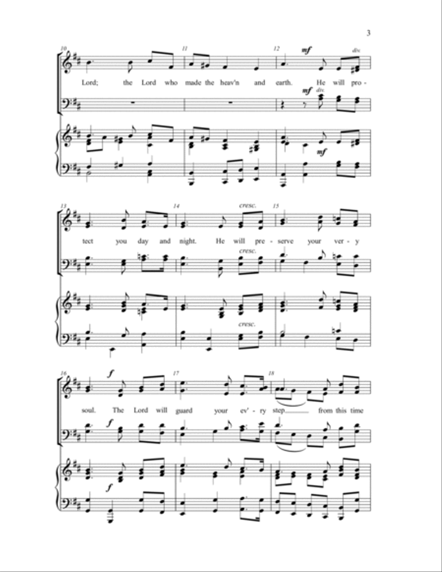 I Lift Mine Eyes 4-Part scores gallery preview page 2