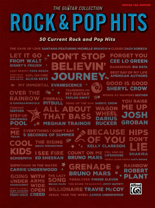 Book cover for The Guitar Collection -- Rock and Pop Hits