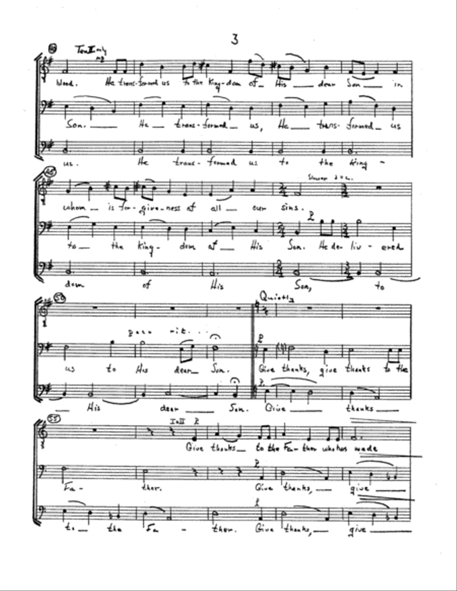 Arioso and Chorale TTBB scores gallery preview page 4
