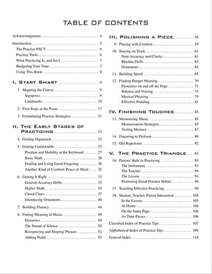 Practicing the Piano Practicing the Piano Piano Method scores gallery preview page 3