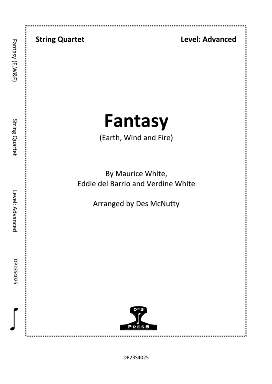 Fantasy String Quartet scores gallery preview page 1