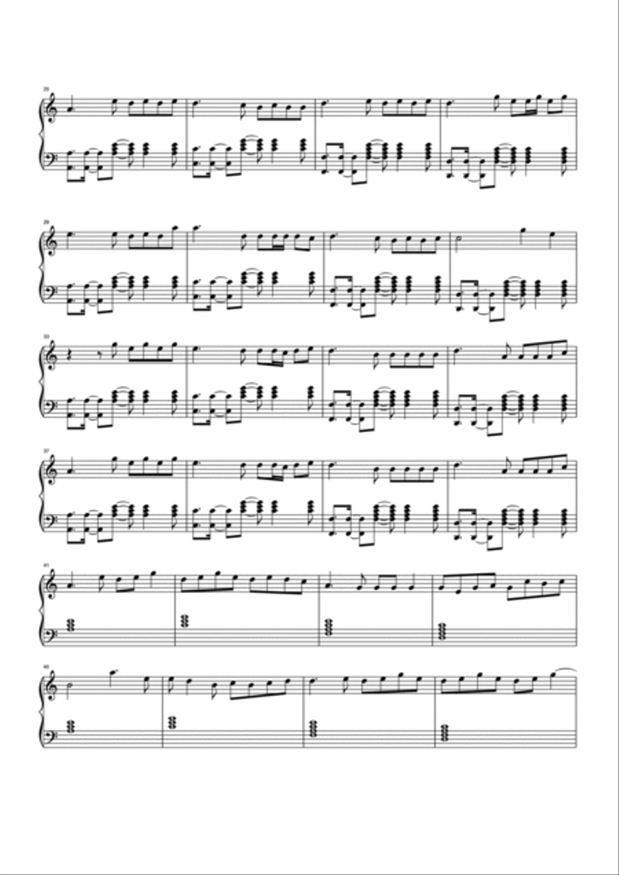 Dancin Piano Solo scores gallery preview page 2