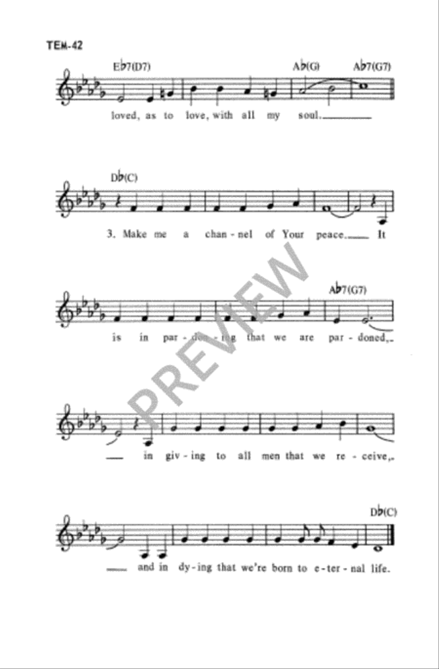 Happy the Man Unison Choir scores gallery preview page 18