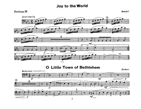 Christmas; The Joy & Spirit - Book 2/Baritone BC