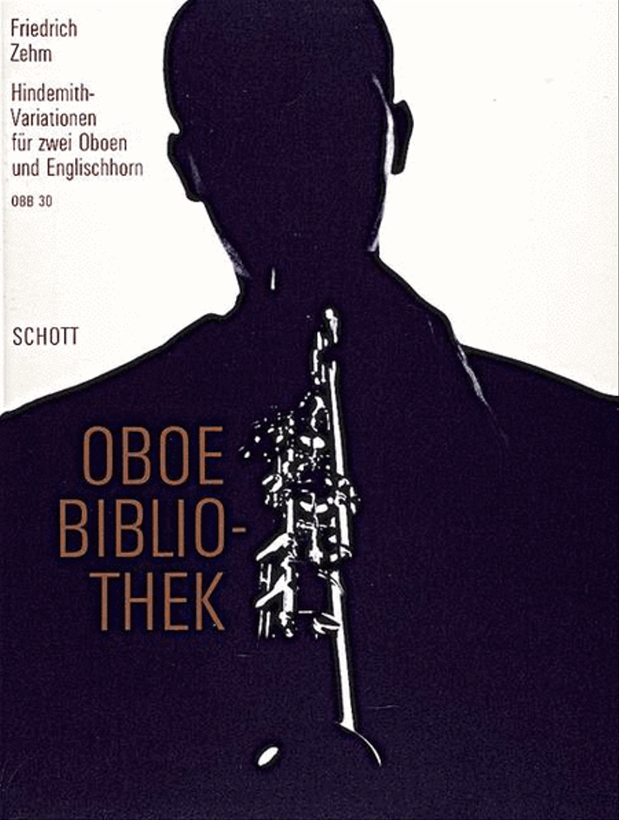 Hindemith Variationen 2ob/eh English Horn scores gallery preview page 1