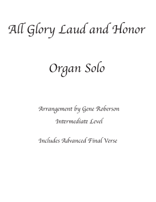 All GLory Laud and Honor Advanced