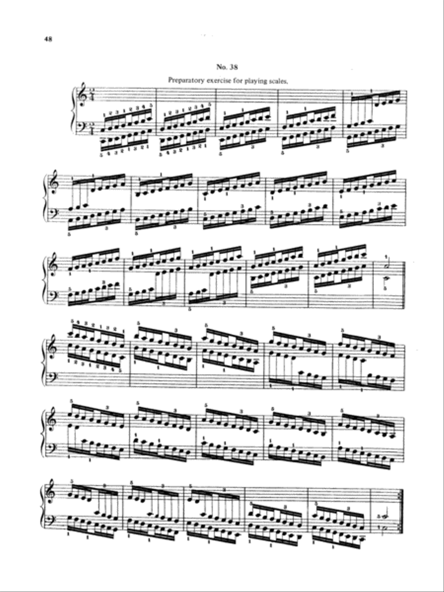 Hanon: The Virtuoso Pianist (Complete) Piano Solo scores gallery preview page 1