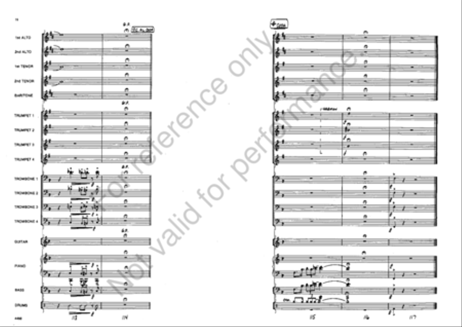 Kristyn & Kandice at the Mall Jazz Ensemble scores gallery preview page 16