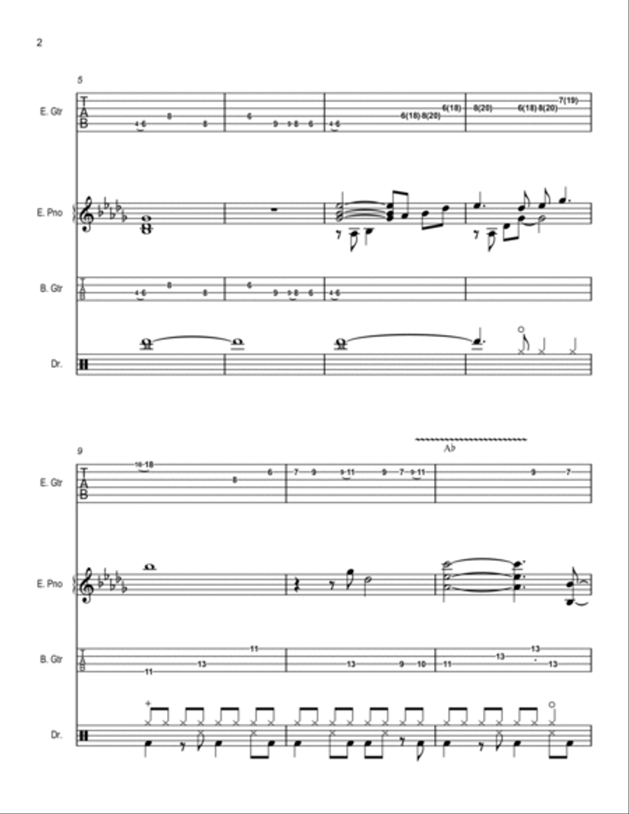 Dark Eye Tango Small Ensemble scores gallery preview page 2